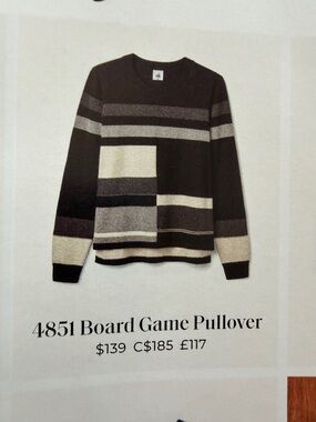 CAbi #4851 Board Game Pullover Fall25